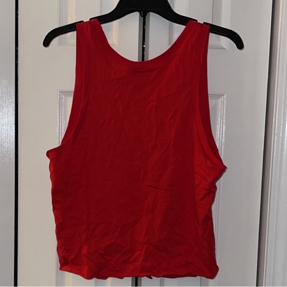 NWOT VS PINK Red and Silver Stars Tank - Picture 8 of 8